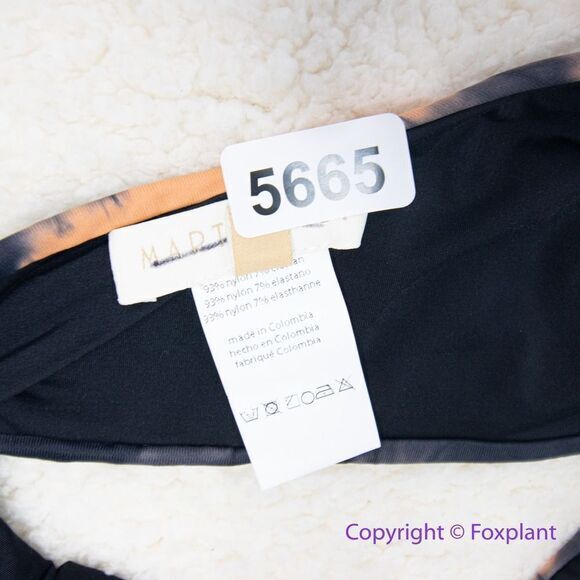 NEW Free People Martha Rey Harper tie dye bikini top, size M - Picture 9 of 9